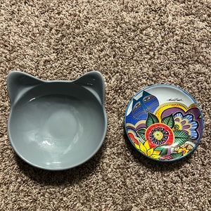 Ceramic water and food dish